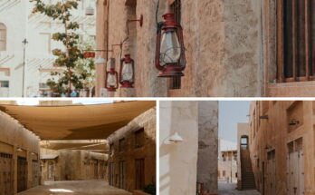 Al Seef Dubai historic district traditional architecture and heritage alleyways