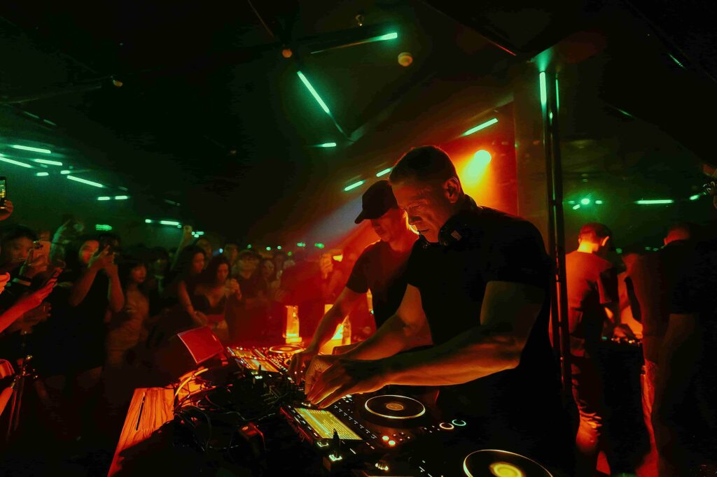 Illuzion Phuket DJ performing nightclub crowd Thailand Asia nightlife